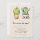 Search for pink cactus baby shower invitations Cute