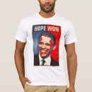 Search for hope won tshirts Barack