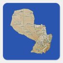 Search for paraguay stickers Map