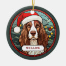 Search for english springer spaniel christmas tree decorations Puppy