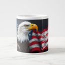 Search for bald eagles mugs Freedom