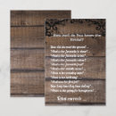 Search for wood bridal shower invitations Bride