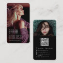 Search for theatre business cards Actress