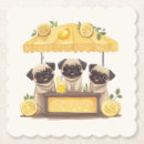 Search for pug coasters Illustration