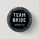 Search for team bride badges Glitter