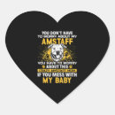Search for amstaff stickers Puppy