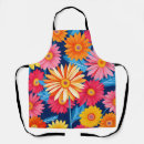 Search for gerbera daisy aprons Colourful