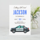 Search for police officer invitations Modern