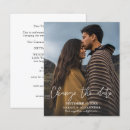 Search for postponed wedding announcement cards Calligraphy
