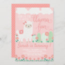 Search for alpaca birthday invitations Fiesta
