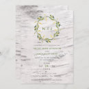 Search for birch wood invitations Forest