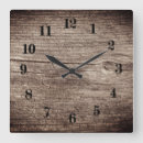 Search for wooden board clocks Brown