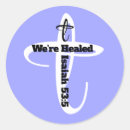 Search for jesus heals stickers Cross