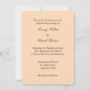 Search for peach black wedding invitations Simple