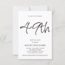 Search for 49th birthday invitations Modern