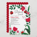 Search for ladybug baby girl shower invitations Polka dot