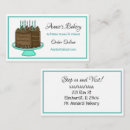 Search for black cake business cards Restaurant