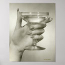 Search for vintage martini posters Black and white