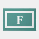 Search for teal doormats Simple