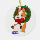 Search for corgi christmas tree decorations Winter