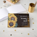Search for wood wedding guest books Bride and groom