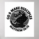 Search for disciples posters Matthew 28