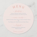 Search for blush pink wedding menus Dusty rose
