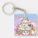 Search for meow square key rings Cats