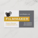 Search for filmmaker business cards Modern