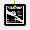 Search for 60th wedding anniversary christmas tree decorations Black and white