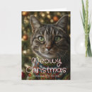 Search for cat family christmas cards Typography