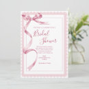 Search for ribbon bridal shower invitations Elegant