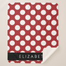 Search for red polka dot blankets Retro pattern