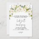 Search for white hydrangea wedding invitations Trendy