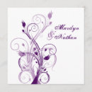 Search for lilac and white wedding invitations Chic