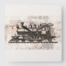 Search for vintage steam engine clocks Locomotive