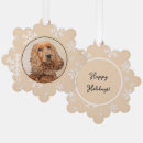 Search for cocker spaniel christmas tree decorations Dog
