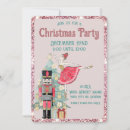 Search for pretty christmas invitations Pink
