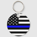 Search for thin blue line key rings Usa