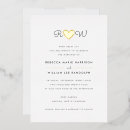 Search for foil print wedding invitations Gold leaf