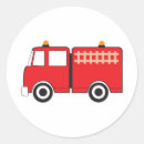 Search for red fire truck stickers Emergency vehicle
