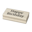 Search for happy birthday rubber stamps Simple