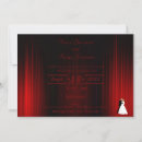 Search for theatre invitations Red