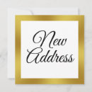 Search for elegant moving announcement cards I have moved