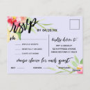 Search for party menu postcards Rsvp