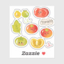 Search for kawaii vegetables stickers Vegan