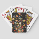 Search for floral playing cards Flowers