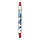 Search for blue butterfly pens White