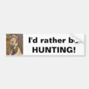 Search for hunting bumper stickers Hunter