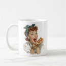 Search for retro woman mugs Vintage style